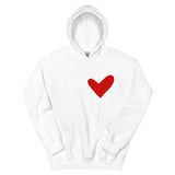 Red Solo Heart Hoodie