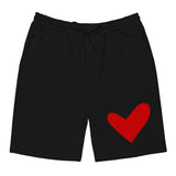 Red Solo Heart Shorts
