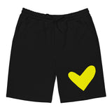 Yellow Solo Heart Shorts