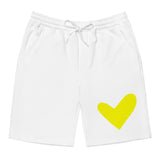 Yellow Solo Heart Shorts