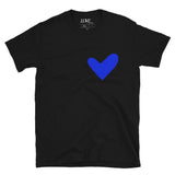 Blue Solo Heart T-Shirt