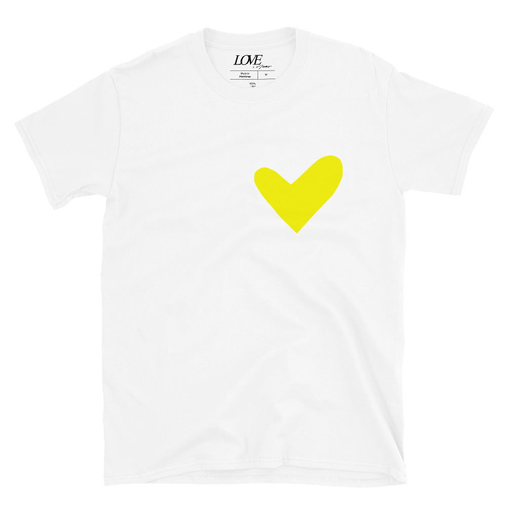 Yellow Solo Heart T-Shirt