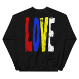 Frayed LOVE Sweatshirt